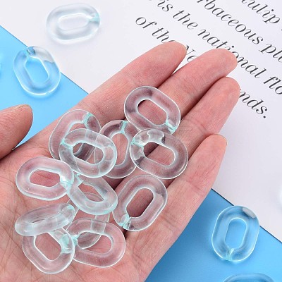 Transparent Acrylic Linking Rings MACR-S373-19-B11-1