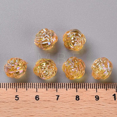 Transparent Acrylic Beads TACR-S154-33C-919-1