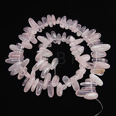 Natural Rose Quartz Stone Beads Strands G-D288-20-1