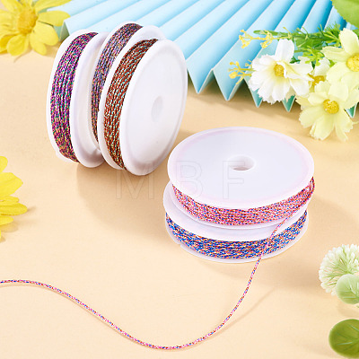 50M 5 Colors Braided Polyester Cords OCOR-TA0003-58A-1