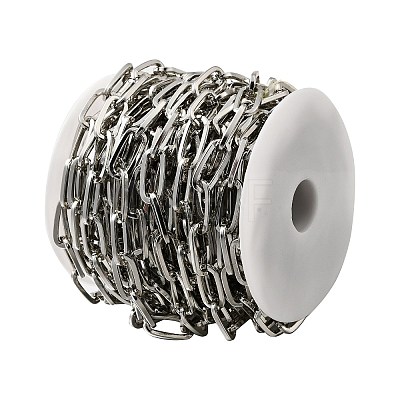 Aluminium Paperclip Chains CHA-F004-04P-1