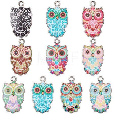 Printed Alloy Pendants ENAM-YW0003-31-1