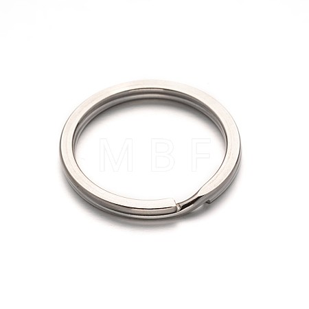 Non-Tarnish 304 Stainless Steel Split Key Rings X-STAS-M216-04-1