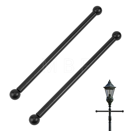 2 Bags Iron Outdoor Lamp Post Cross Arm Ladder Stand FIND-PH0061-76EB-1