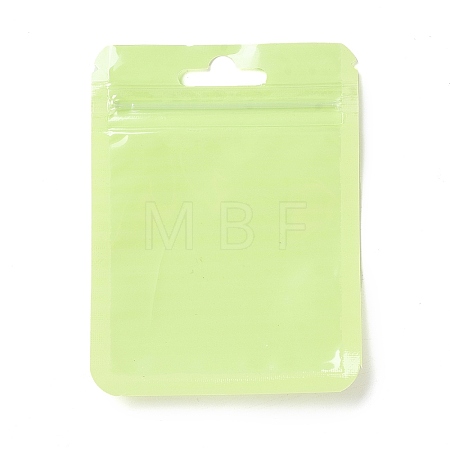 Rectangle Plastic Zip Top Gift Bags OPP-B006-02A-02-1