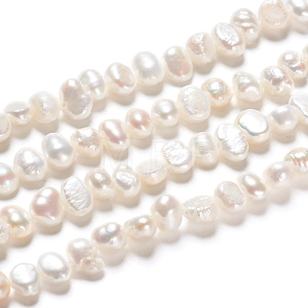 Natural Cultured Freshwater Pearl Beads Strands X-PEAR-I004-08B-1