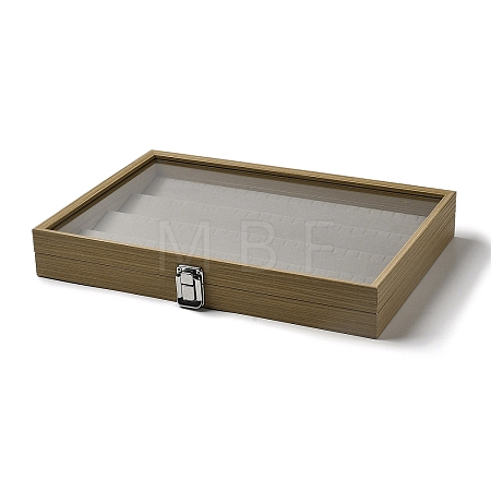 4-Tier Wooden Earring Presentation Boxes ODIS-M007-04-1