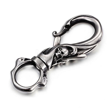304 Stainless Steel Lobster Claw Clasps PW-WG8CA27-01-1
