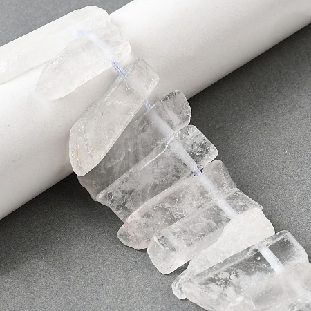 Natural Quartz Crystal Beads Strands G-S386-D01-1