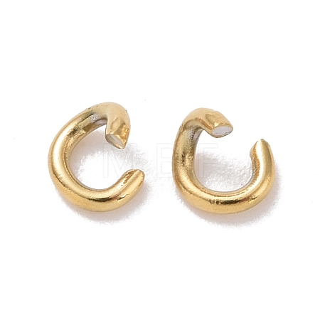Ion Plating(IP) 304 Stainless Steel Open Jump Rings STAS-M235-I-01-1