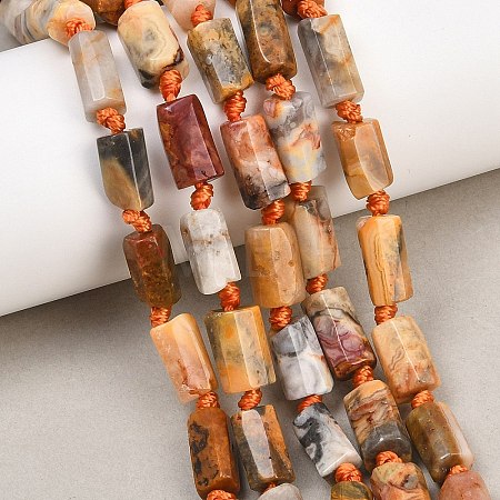 Natural Crazy Agate Beads Strands G-A314-A04-01-1