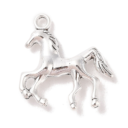 Tibetan Style Alloy Horse Pendants X-TIBEP-Q043-252-RS-1
