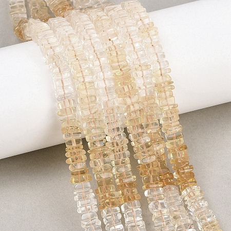 Heated Natural Citrine Beads Strands G-Z152-F01-01-1