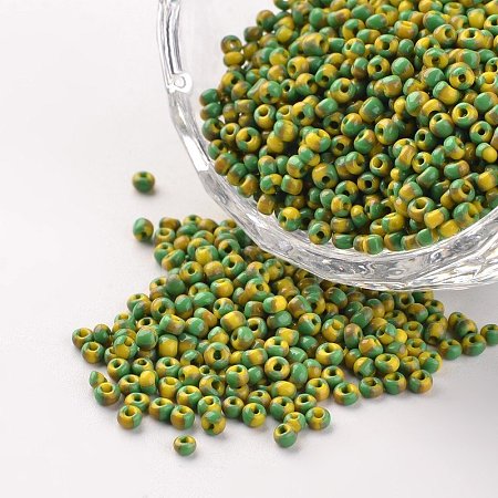 12/0 Opaque Colours Seep Glass Beads SEED-M008-C27-1