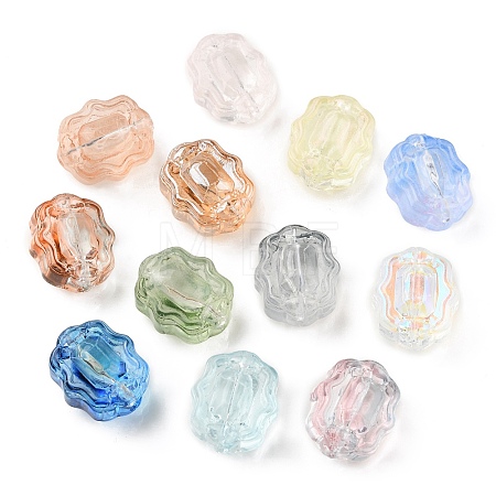 Transparent Glass Beads GLAA-C027-02-1