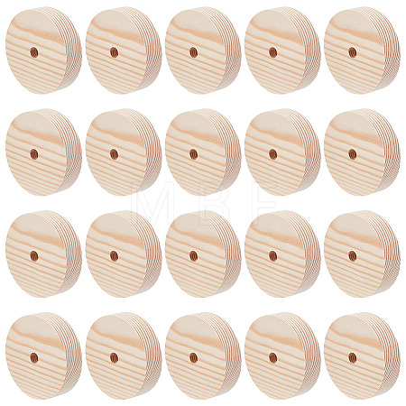 Wood Wheel DIY-WH0591-512-1