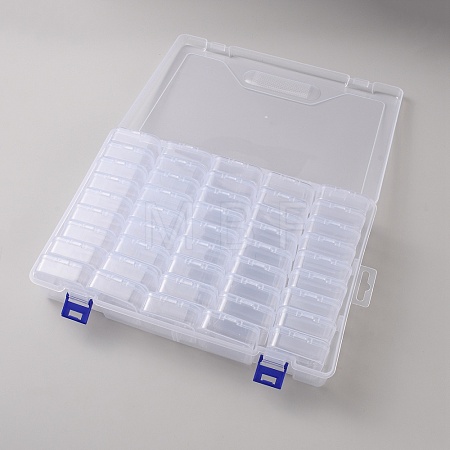 PP Plastic Organizer Storage Boxes CON-WH0100-33-1