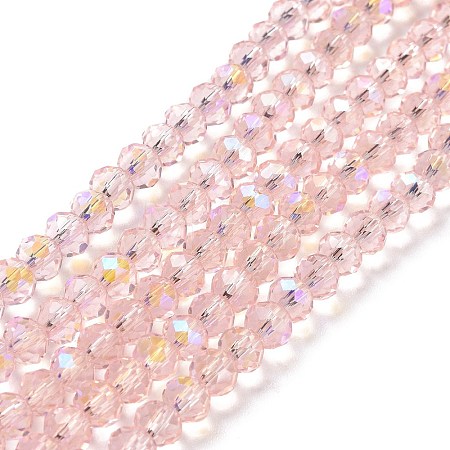 Electroplate Glass Beads Strands EGLA-A034-T10mm-L18-1