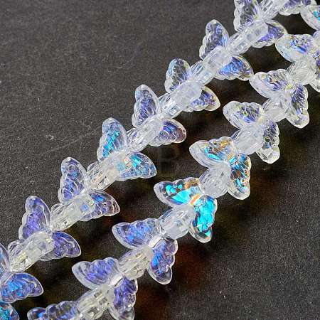 Transparent Glass Beads Strand GLAA-K002-02A-1
