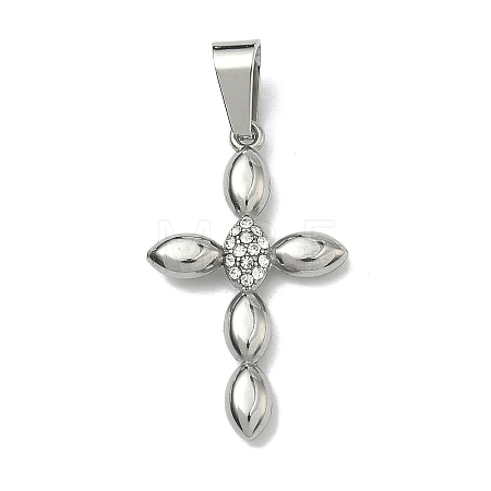 304 Stainless Steel Pendants STAS-F336-14P-1