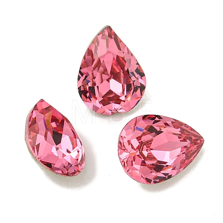 Glass Rhinestone Cabochons RGLA-L029-19C-209-1