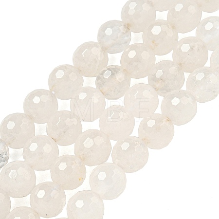 Natural Quartz Crystal Beads Strands G-E571-A11-02-1