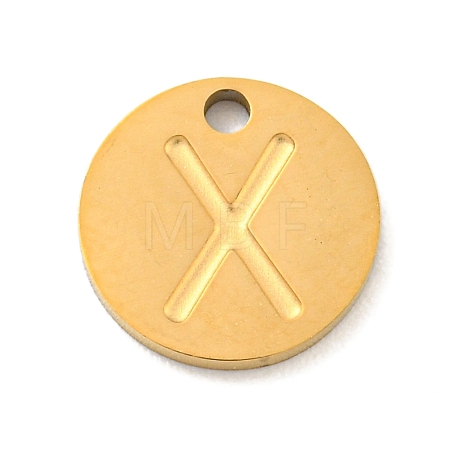 Ion Plating(IP) 304 Stainless Steel Pendants FIND-M017-02G-X-1