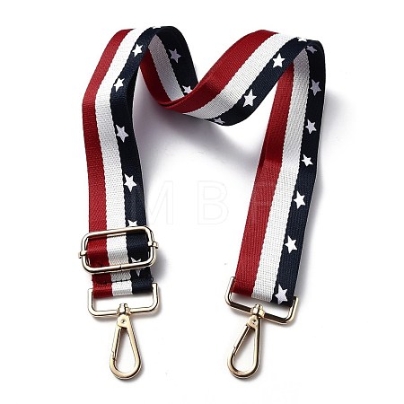 Adjustable Nylon Bag Chains Strap AJEW-P059-16-1