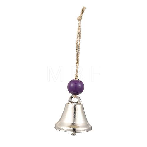 Iron Bell Hanging Ornaments HJEW-JM02461-1