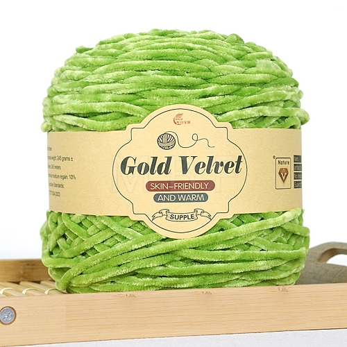 Wool and Velvet Yarn PW-WG6424A-50-1