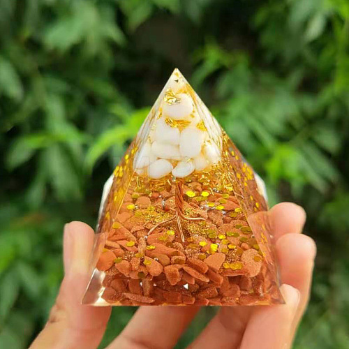 Orgonite Pyramid Resin Energy Generators PW-WGE9C45-02-1