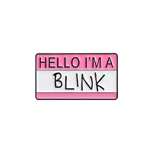 Dialog Box Hello I'M A... Enamel Pins PW-WG36BA8-03-1