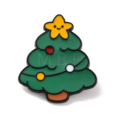 Christmas Theme Enamel Pins JEWB-M043-05F-1