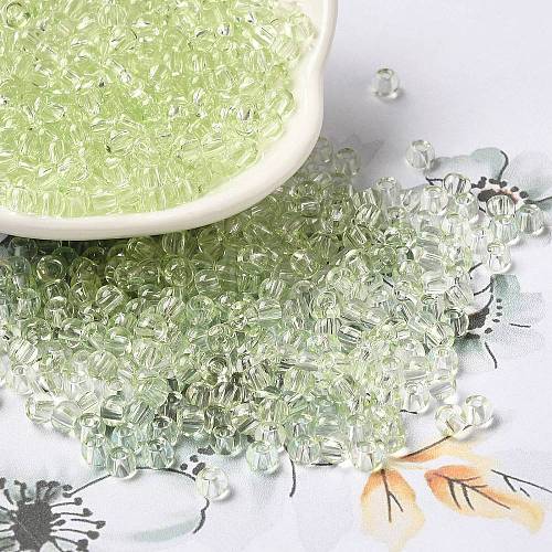 Transparent Colours Glass Seed Beads SEED-P007-02A-06-1