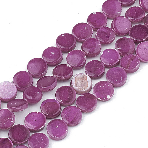 Natural Shell Beads Strands PBB-XXBK024Y-5-1