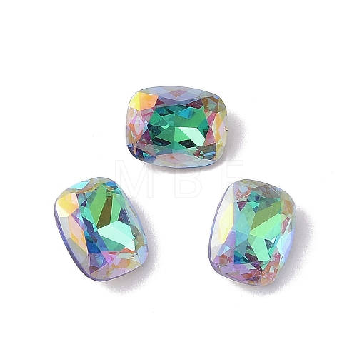 Glass Rhinestone Cabochons RGLA-L029-01B-SPAA-1