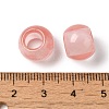 Cherry Quartz Glass European Beads G-N342-03C-3
