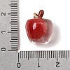 Transparent Resin Pendants FIND-H021-05G-3