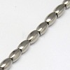 Electroplate Non-magnetic Synthetic Hematite Beads Strands G-J168-5x3mm-M-4