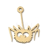 201 Stainless Steel Pendants STAS-B136-08G-1