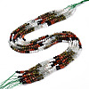 Natural & Synthetic Mixed Gemstone Beads Strands G-D080-A01-01-14-1