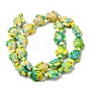Synthetic Turquoise Dyed Beads Strands LS-G-P507-05A-3