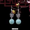 Ethnic style retro turquoise earrings for women WG2299-17-1