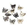 Natural Black Lip Shell Pendants SSHEL-H068-05-1