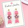 Acrylic Stud Dangle Earrings for Women WG1F7D6-01-1