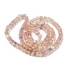 Electroplate Glass Beads Strands EGLA-M031-01A-HR08-2