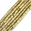 Electroplate Non-magnetic Synthetic Hematite Beads Strands G-S352-71A-01-1