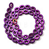 Electroplated Synthetic Non-magnetic Hematite Beads Strands G-L613-Z01-02C-2