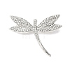 Dragonfly Alloy Brooches for Backpack Clothes JEWB-M067-10P-1