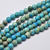 Natural Imperial Jasper Beads Strands X-G-I122-4mm-10-1